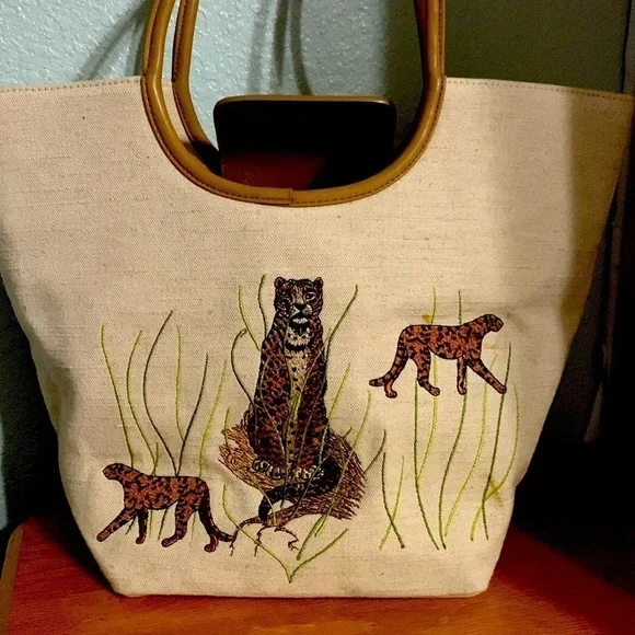 Beautiful linen tote bag MARLO - Picture 2 of 9